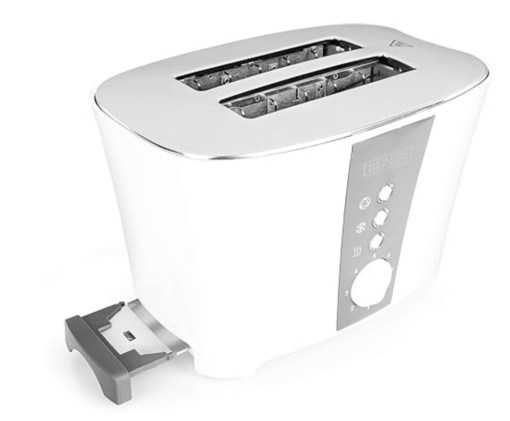 Black + Decker Et122 800-Watt 2-Slice Cooltouch Pop-Up Toaster, White - Image 2